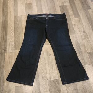 Torrid Dark Denim Wide Leg Jeans Size 26 Tall